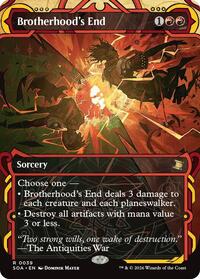Brotherhood's End, Secrets of Strixhaven: Mystical Archive