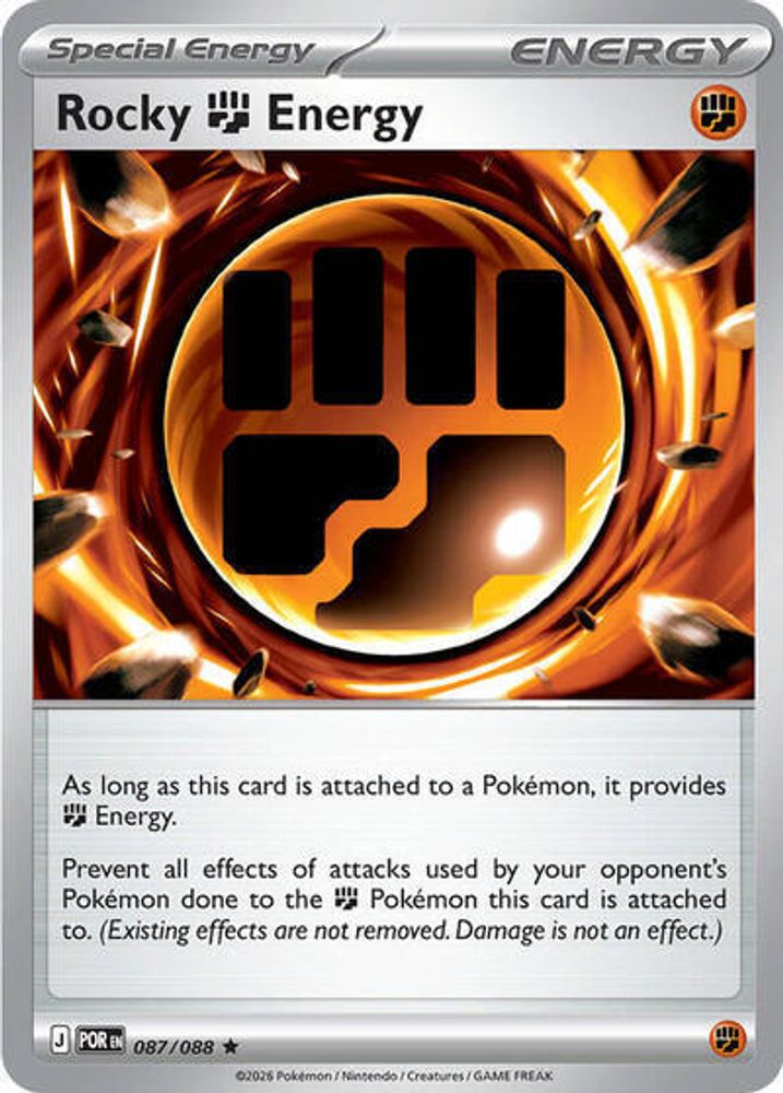 Rocky Fighting Energy - 087/088 (Non-Holo)