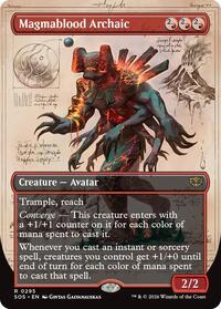 Magmablood Archaic (Borderless), Secrets of Strixhaven