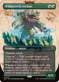 Wildgrowth Archaic (Borderless), Secrets of Strixhaven