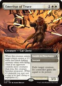 Emeritus of Truce (Extended Art), Secrets of Strixhaven