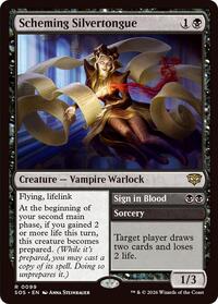 Scheming Silvertongue, Secrets of Strixhaven
