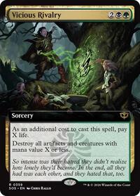 Vicious Rivalry (Extended Art), Secrets of Strixhaven