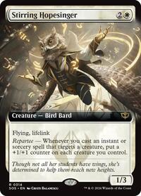 Stirring Hopesinger (Extended Art), Secrets of Strixhaven
