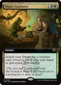 Dina's Guidance (Extended Art), Secrets of Strixhaven