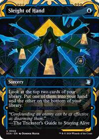Sleight of Hand, Secrets of Strixhaven: Mystical Archive