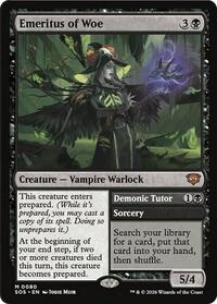 Emeritus of Woe, Secrets of Strixhaven