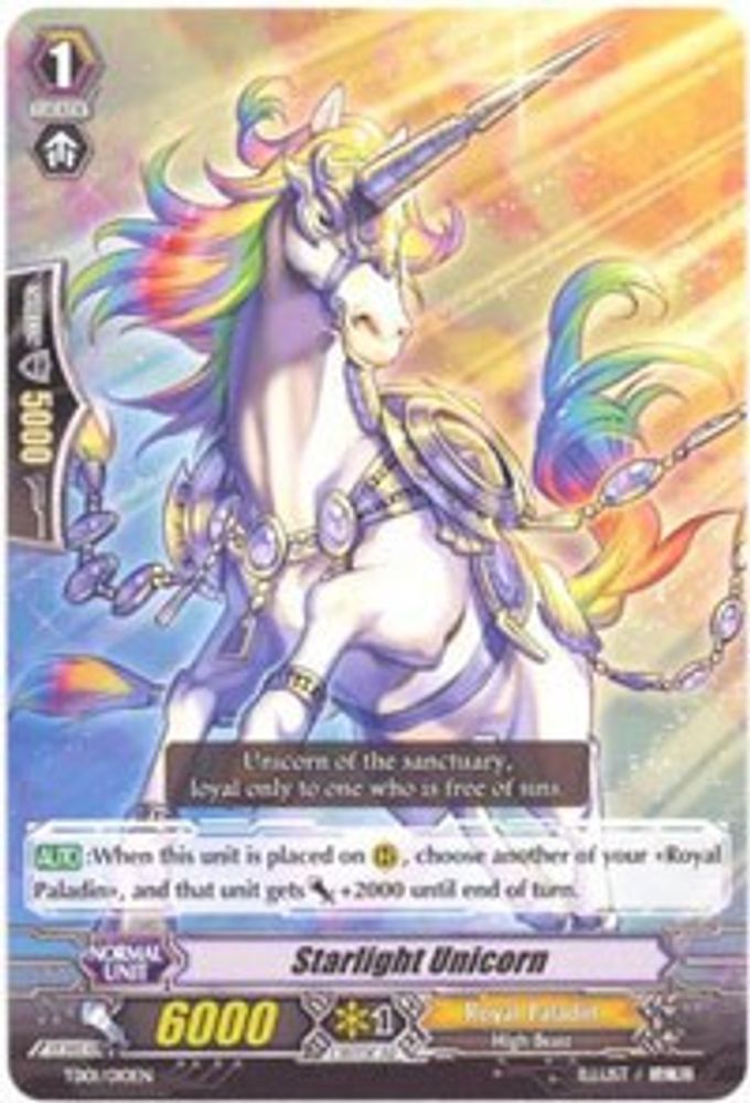 Starlight Unicorn, Standard, front