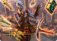 Dig Site Inventory Art Card (Gold-Stamped Signature), Art Series: Secrets of Strixhaven