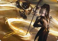 Rapier Wit Art Card (Gold-Stamped Signature), Art Series: Secrets of Strixhaven