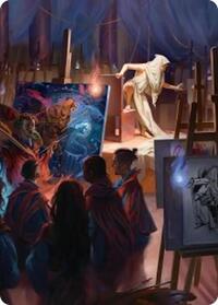 Archaeomancer Art Card, Art Series: Secrets of Strixhaven