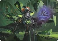 Emeritus of Woe Art Card, Art Series: Secrets of Strixhaven