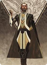 Ral Zarek, Guest Lecturer Art Card, Art Series: Secrets of Strixhaven