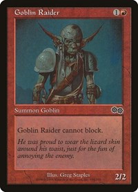 Goblin Raider, Urza's Saga