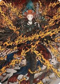 Jeska's Will Art Card, Art Series: Secrets of Strixhaven