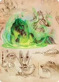 Germination Practicum Art Card, Art Series: Secrets of Strixhaven
