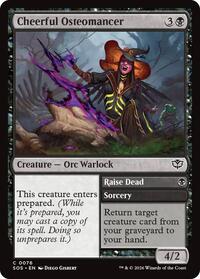 Cheerful Osteomancer, Secrets of Strixhaven