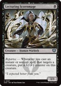 Lecturing Scornmage, Secrets of Strixhaven