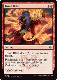 Tome Blast, Secrets of Strixhaven