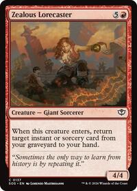 Zealous Lorecaster, Secrets of Strixhaven