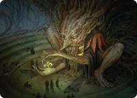 Old-Growth Educator Art Card, Art Series: Secrets of Strixhaven