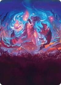 Prismari, the Inspiration Art Card, Art Series: Secrets of Strixhaven