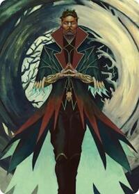 Professor Dellian Fel Art Card, Art Series: Secrets of Strixhaven