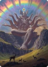 Transcendent Archaic Art Card, Art Series: Secrets of Strixhaven