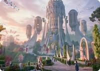Command Tower Art Card, Art Series: Secrets of Strixhaven