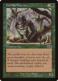 Gorilla Warrior, Urza's Saga