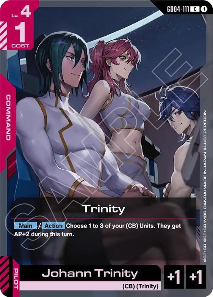Trinity, Standard, front