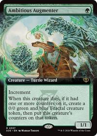 Ambitious Augmenter (Extended Art), Secrets of Strixhaven