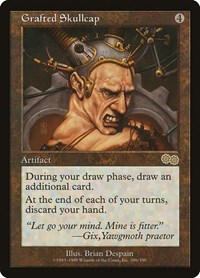 Grafted Skullcap, Urza's Saga