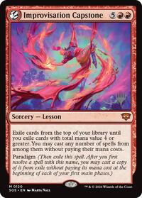 Improvisation Capstone, Promo Pack: Secrets of Strixhaven