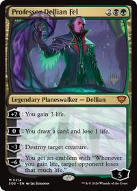 Professor Dellian Fel, Promo Pack: Secrets of Strixhaven