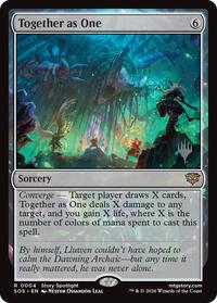 Together as One, Promo Pack: Secrets of Strixhaven