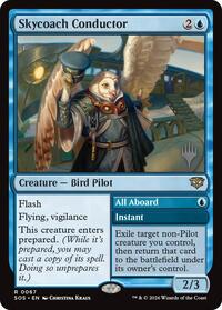 Skycoach Conductor, Promo Pack: Secrets of Strixhaven