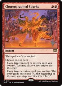 Choreographed Sparks, Promo Pack: Secrets of Strixhaven