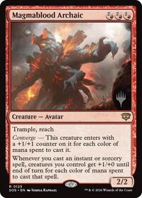 Magmablood Archaic, Promo Pack: Secrets of Strixhaven
