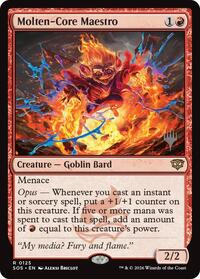 Molten-Core Maestro, Promo Pack: Secrets of Strixhaven