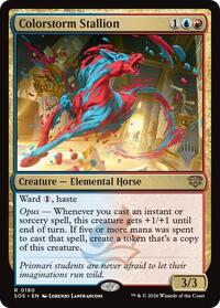 Colorstorm Stallion, Promo Pack: Secrets of Strixhaven