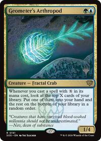 Geometer's Arthropod, Promo Pack: Secrets of Strixhaven