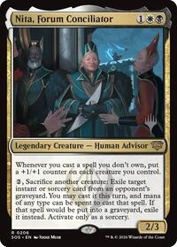 Nita, Forum Conciliator, Promo Pack: Secrets of Strixhaven