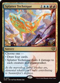 Splatter Technique, Promo Pack: Secrets of Strixhaven