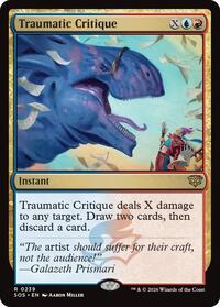 Traumatic Critique, Promo Pack: Secrets of Strixhaven