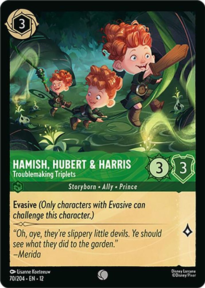 Hamish, Hubert & Harris - Troublemaking Triplets