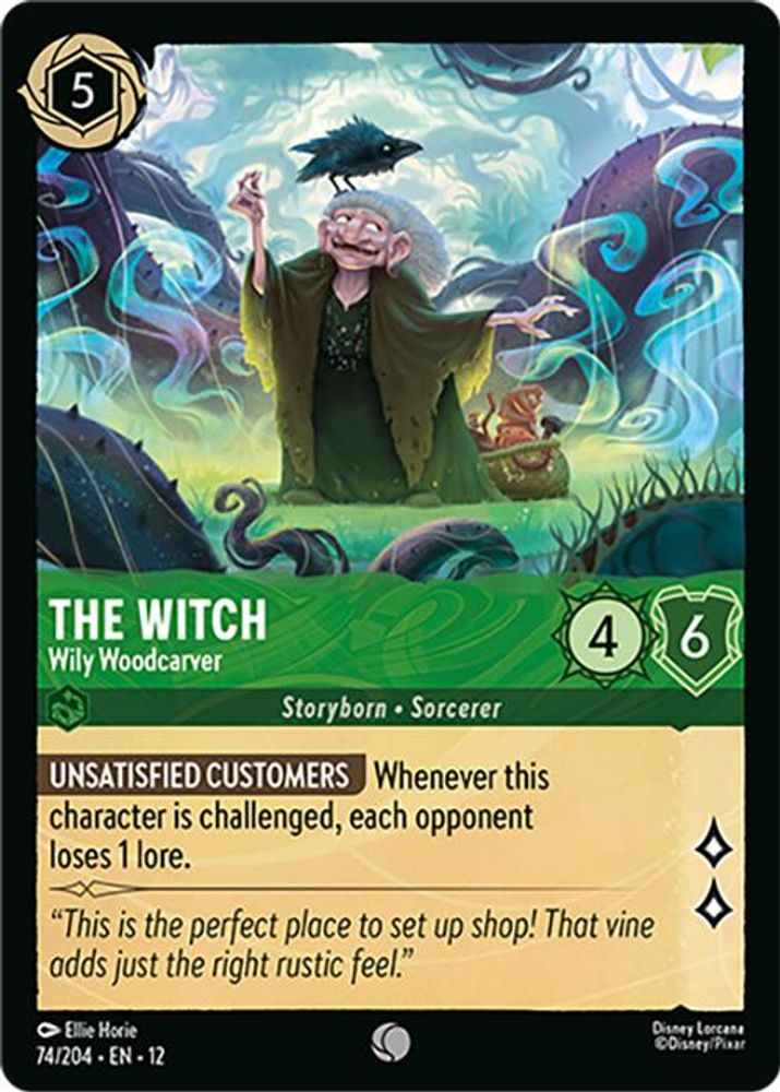 The Witch - Wily Woodcarver