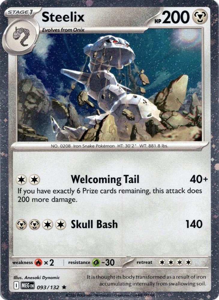 Steelix - 093/132 (Cosmos Holo)