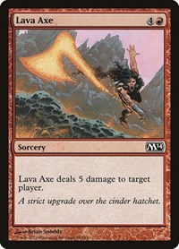 Lava Axe, Magic 2014 (M14)