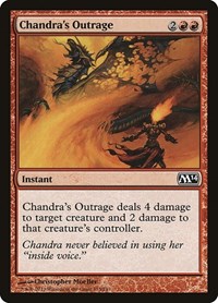 Chandra's Outrage, Magic 2014 (M14)